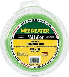 Weed Eater 952701681 0.080 Inch by 150 Foot Bulk Round String Trimmer Line  String Trimmer Accessories  Patio, Lawn & Garden