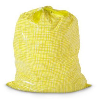 Oh Joy Green and Yellow Gingham Patterned Trash