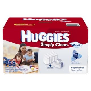 Huggies Simply Clean Baby Wipes Refill with Tub