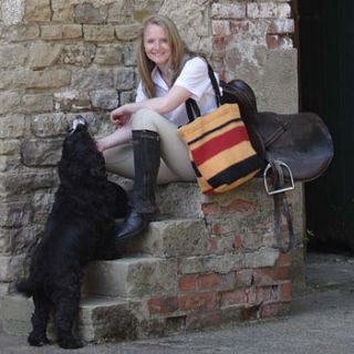 shires horse blanket tote bag by umpie yorkshire