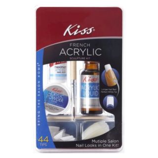 ACRYLICS     AK104 KISS44CT NTRL/WT