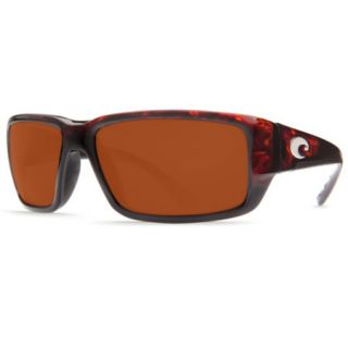 Costa Del Mar Fantail Sunglasses   Tortoise Frame/Copper 580P Lens 729762