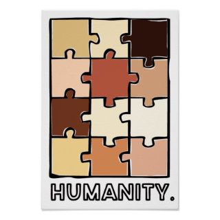 "Humanity." Poster