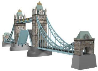 Ravensburger 12559   Tower Bridge London   216 Teile 3D Puzzle Bauwerke Spielzeug