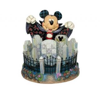 Jim Shore Disney Traditions Mickey Halloween Dish —