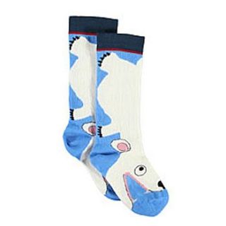 animal character socks by charley mouse