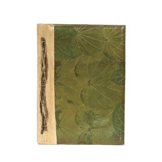 All Natural Handmade Journal/Scrapbook   Butterfly Leaves Plain Design