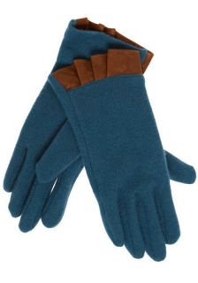 Teal City Gloves  Mod Retro Vintage Gloves