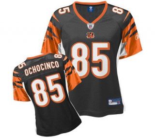 NFL  Bengals Chad Ochocinco Womens Replica Team Color Jersey —