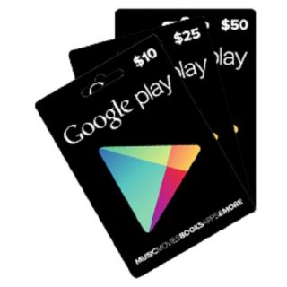 Google Play Collection ($10, $25, $50)