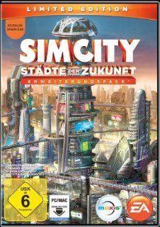 SimCity Stdte der Zukunft   Limited Edition (Add On) [ Code, kein Datentrger enthalten] Pc Games