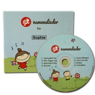 Namenslieder CD   Personalisierte Kinderlieder   8 Kinderlieder gesungen mit Deinem Namen   Zur Taufe, Geburtstagsgeschenk, Taufgeschenk Musik