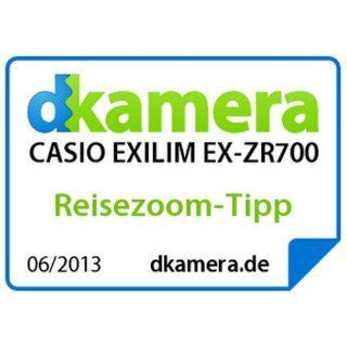 Casio Exilim EX ZR700 Digitalkamera 3 Zoll schwarz Kamera & Foto