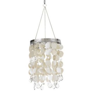 Anywhere Shimmer Chandelier   Pearlized White