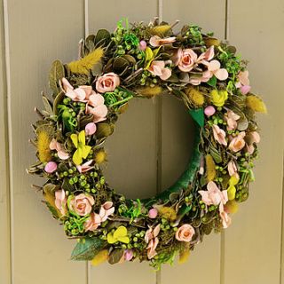 half price country flowers luxury wreath by dibor