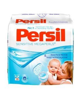 Persil Sensitive Megaperls, 6er Pack (6 x 15 Waschladungen) Drogerie & Körperpflege