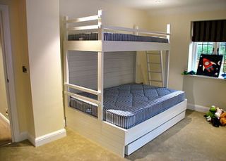 triple bunk bed by sandman planters