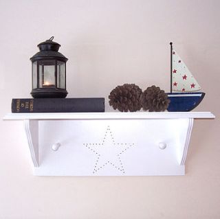 shaker style shelf by the painted broom company