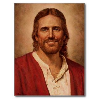 Jesus Christ's Loving Smile Postcards