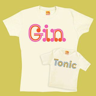 gin and tonic mum's twinset by twisted twee