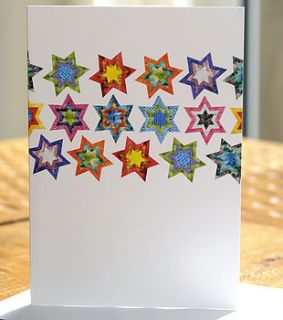 stars greeting card by flaming imp