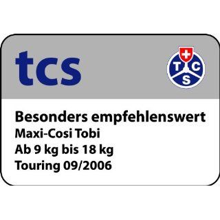 Maxi Cosi 60105941 Tobi Kinderautositz Gruppe 1 (9 18 kg), ab 9 Monate bis ca. 3,5 Jahre, total black MAXI COSI Baby