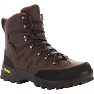 Georgia Crossridge Waterproof Insulated Hiker — Brown, Model# G7433  Work Boots