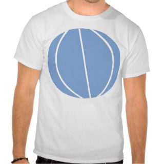 Carolina Blue Basketball T Shirt
