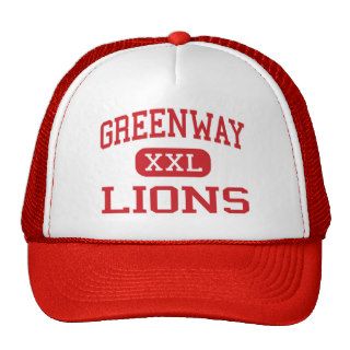 Greenway   Lions   Middle School   Phoenix Arizona Mesh Hats