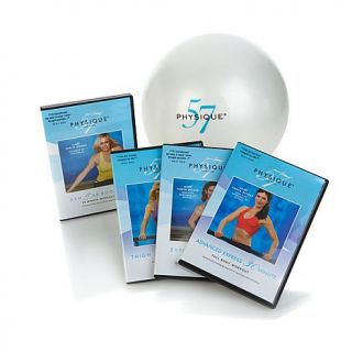 Physique 57 Get Fit DVD Workout System with Fitness Ball