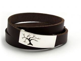 tree silhouette bracelet by daniel musselwhite jewellery
