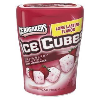 Ice Breakers Ice Cubes Strawberry Smoothie Sugar