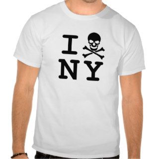 I (skull and crossbones) NY T Shirts