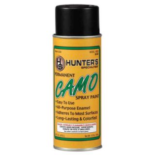 Hunters Specialties Permanent Camo Spray Paint Flat Black 762079