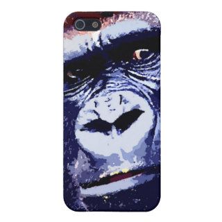 Gorilla Face Pop Art iPhone 5 Case