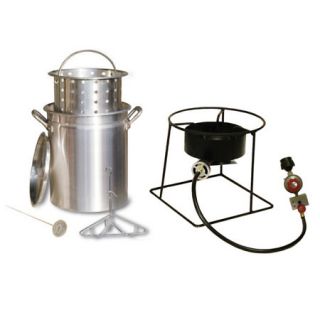 12 Portable Fry Boil and Steam Outdoor Cooker 438385
