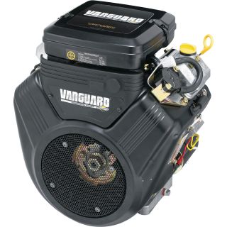 Briggs & Stratton Vanguard V-Twin Horizontal Engine with Electric Start — 570cc, 1in. x 2 29/32in. Shaft, Model# 356447-3075-G1  391cc   600cc Briggs & Stratton Horizontal Engines