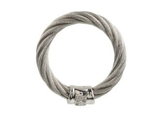 Charriol Ring Classique 02 32 S148 11 Stainless Steel Cable White Gold