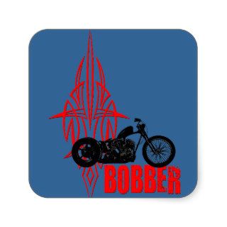 Bobber Motorbike Stickers
