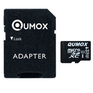 QUMOX 64GB MICRO SD MEMORY CARD CLASS 10 UHS I 64 GB Computer & Zubehr