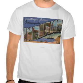 Indianapolis, Indiana (Steel Mills/Sand Dunes) T Shirt