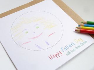 'little artist' greeting card by gorgeous creations