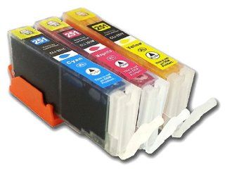 3 Pack Compatible Canon CLI 251XL CLI 251C CLI 251M CLI 251Y (1 Yellow + 1 Magenta + 1 Cyan) Ink Cartridges for Pixma IP7220 MG5420 MG5450 MG6320 MG6350 MX722 MX922  YoYoInk