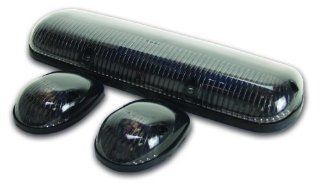 Pacer Performance 20 253S Hi Five Smoke Chevy Style Cab Roof LED Light Kit, (Pack of 3) Automotive