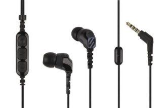Scosche hp255md Noise Isolation Earbuds with tapLINE II Remote & Mic   Wired Headsets   Retail Packaging   Black Cell Phones & Accessories