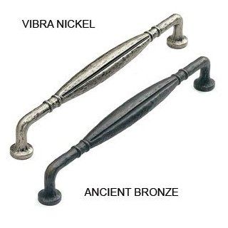 Schaub And Company 256VN VN Vibra Nickel Cabinet Hardware 8" C/C Cabinet Pull   Cabinet And Furniture Pulls  