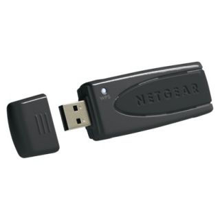 Netgear N600 Wireless N USB Adapter   Black (WND