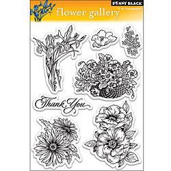 Penny Flower Gallery Clear Stamps