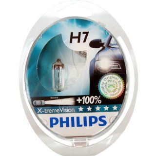 Philips X treme Vision H7 100% mehr Licht NEU 2er Set Auto