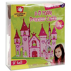 Creative Hands Smart Kit 3 d Foam Princess Castle